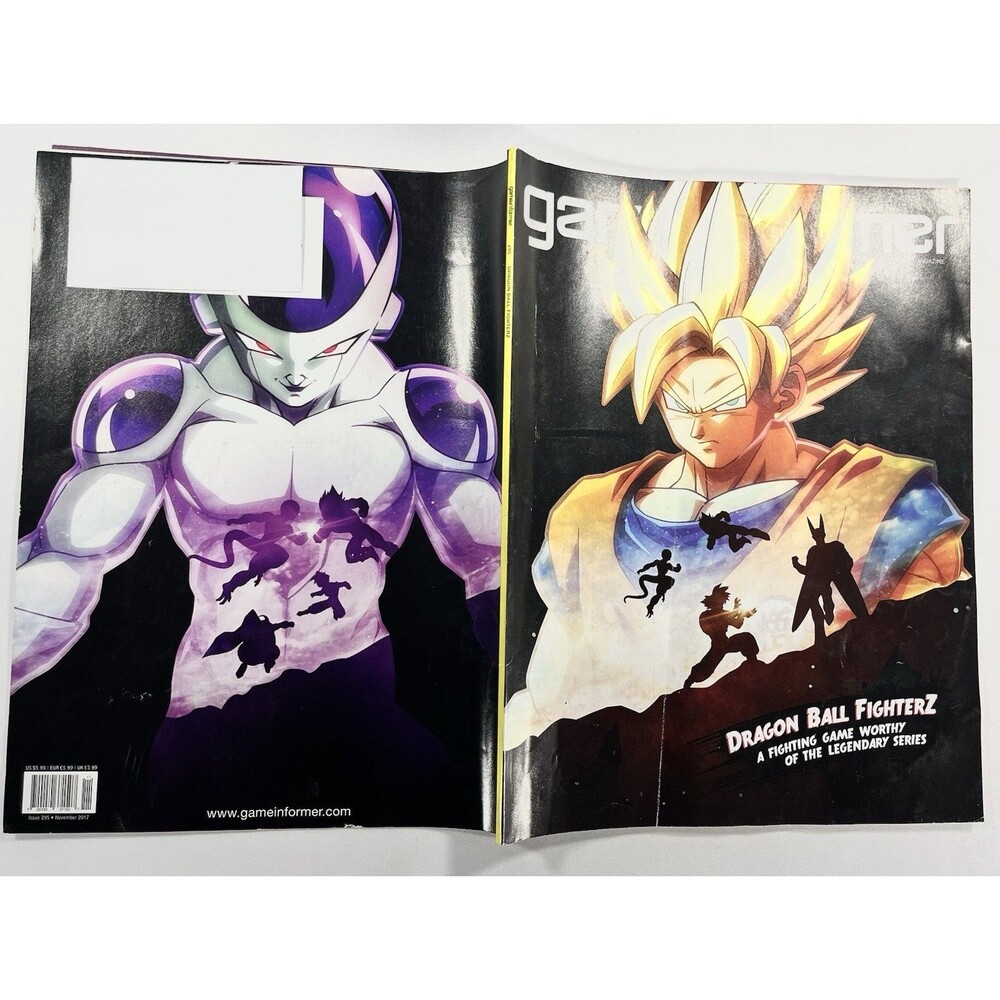 Game Informer Magazine #295 Dragon Ball FighterZ Dragonball Z November 2017